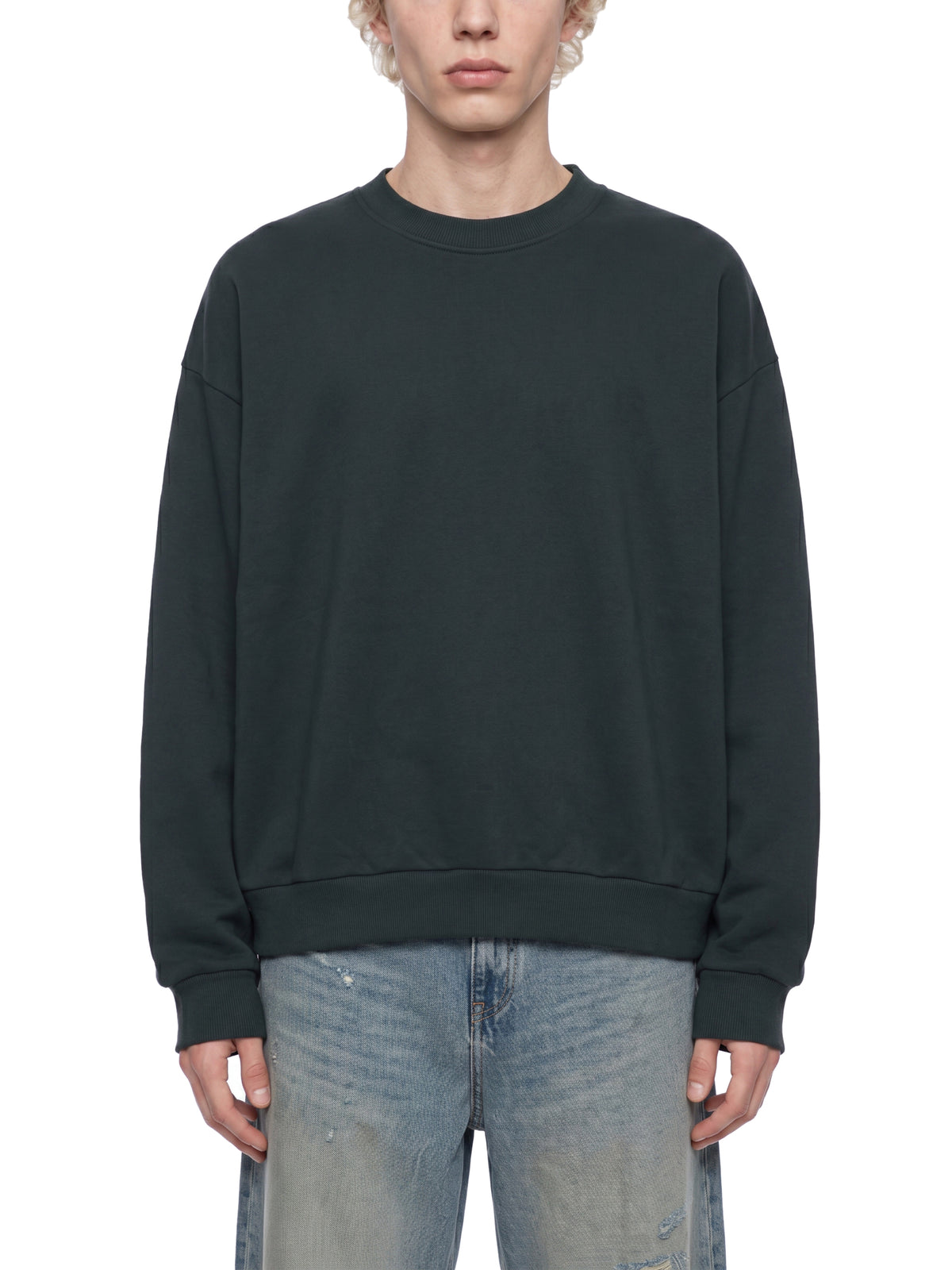 Mission District SF Boxy Fleece Crewneck Sweatshirt